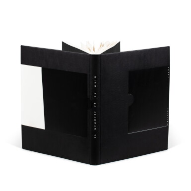 View full screen - View 1 of Lot 204. La Mémoire et la Main. 1986. Gravures originales. Reliure de Hugo Liesen..