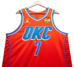 Chet Holmgren Oklahoma City Thunder 2023-2024 Game Worn Statement Edition Jersey