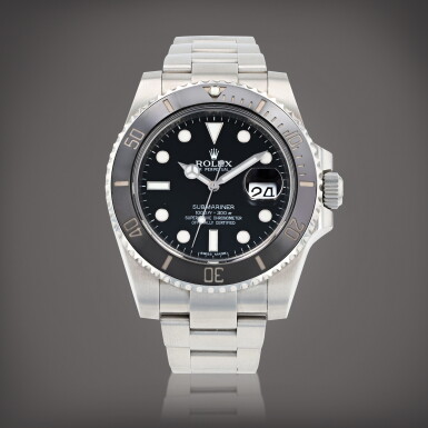 View full screen - View 1 of Lot 169. Submariner, reference 116610 Montre bracelet en acier avec date | Stainless steel wristwatch with date and bracelet Vers 2010 | Circa 2010.
