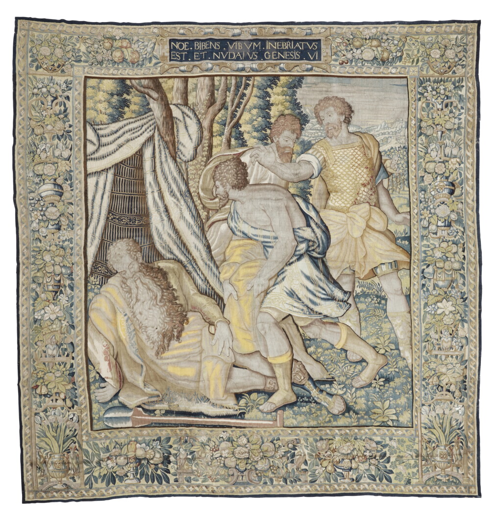 View full screen - View 1 of Lot 86. A Brussels Renaissance Tapestry, After Cartoons by Michel Coxien, Second Half of the 16th Century.