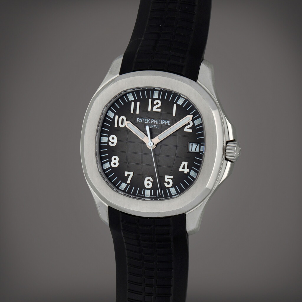 Voir en plein écran - Voir 1 du lot 25. Aquanaut, Reference 5167A-001 | A stainless steel wristwatch with date | Circa 2020 | 百達翡麗 | Aquanaut 型號5167A-001 | 精鋼腕錶備日期顯示,製作年份約2020.