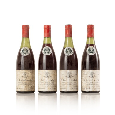 View full screen - View 1 of Lot 468. Chambertin, Cuvée Heritiers Latour 1966 Louis Latour (4 BT).