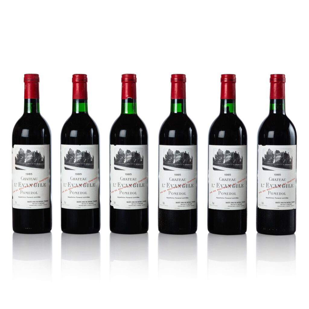 View full screen - View 1 of Lot 3698. Château l'Evangile 1985 (12 BT).