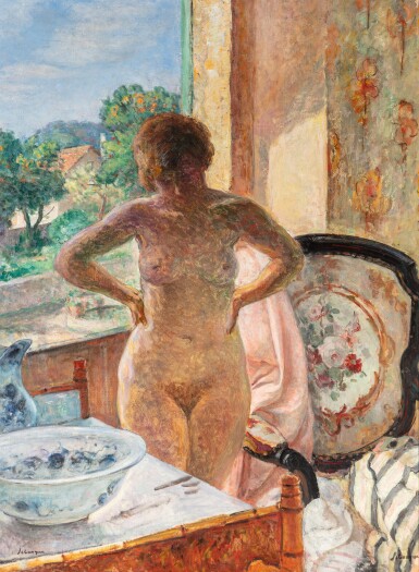 View full screen - View 1 of Lot 39. Nu à la fenêtre.