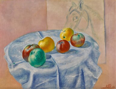 View full screen - View 1 of Lot 62. Still Life with Apples.