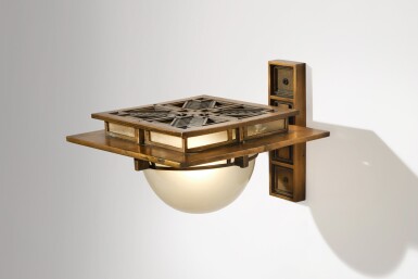 View full screen - View 1 of Lot 220. Sconce from the Avery Coonley House, Riverside, Illinois.
