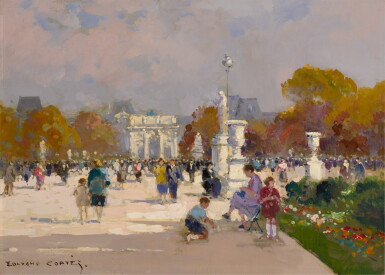 View full screen - View 1 of Lot 517. Les Tuileries.