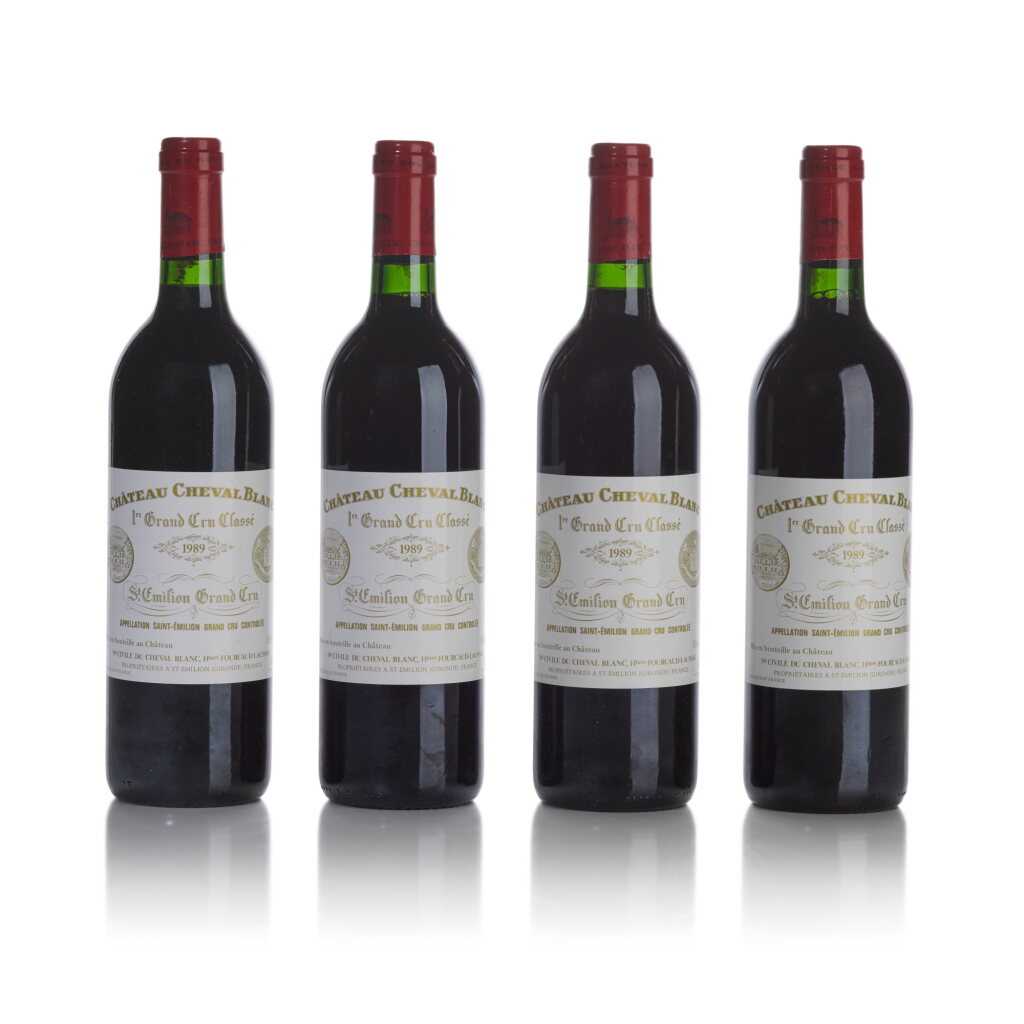 View full screen - View 1 of Lot 106. Château Cheval Blanc 1989 (12 BT).
