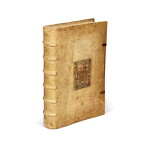 Alghisi, Delle fortificationi, Venice, 1570, armorial pigskin for Prince-Bishop Julius Echter von Mespelbrunn