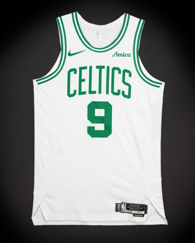View full screen - View 1 of Lot 25. Derrick White Boston Celtics 2025-2026 Game Worn Association Edition Jersey.