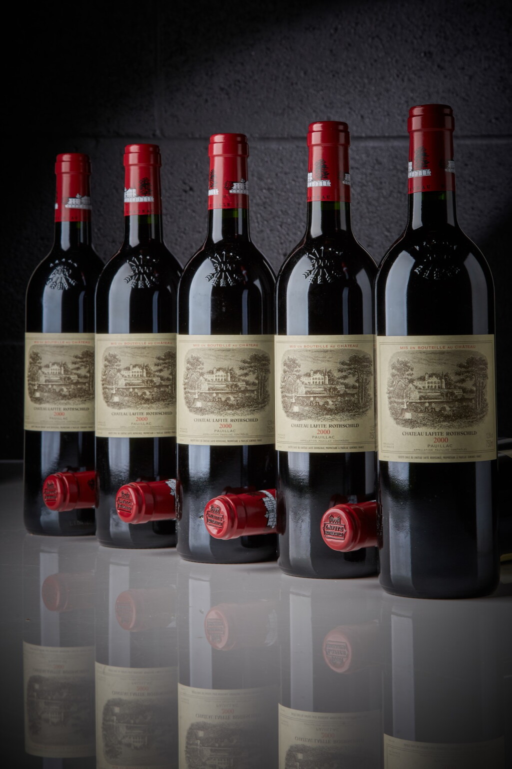 View full screen - View 1 of Lot 154. Château Lafite 2000 (12 BT).