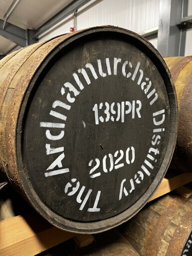 View full screen - View 1 of Lot 3. Ardnamurchan Cask of Peated Single Malt 2020 (CASK).