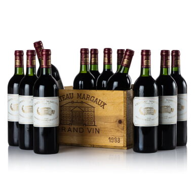 View full screen - View 1 of Lot 24. Château Margaux 1988 (12 BT).