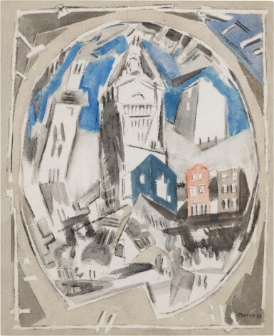 View full screen - View 1 of Lot 14. Movement Lower Manhattan.