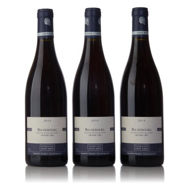 View full screen - View 1 of Lot 214. Richebourg 2014 Anne Gros (3 BT).