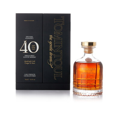 View full screen - View 1 of Lot 7099. Tomintoul Quadruple Cask 40 Year Old 43.1 abv 1974 (1 BT70).