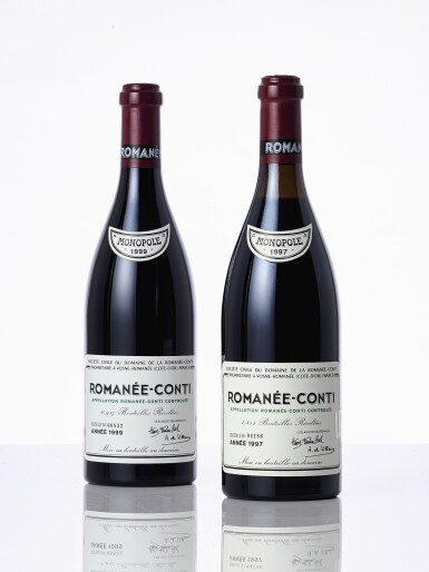 View full screen - View 1 of Lot 6210. Romanée Conti 1997 Domaine de la Romanée-Conti (2 BT).