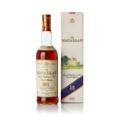 View full screen - View 1 of Lot 7827. The Macallan 18 Year Old 43.0 abv 1975 (1 BT70).