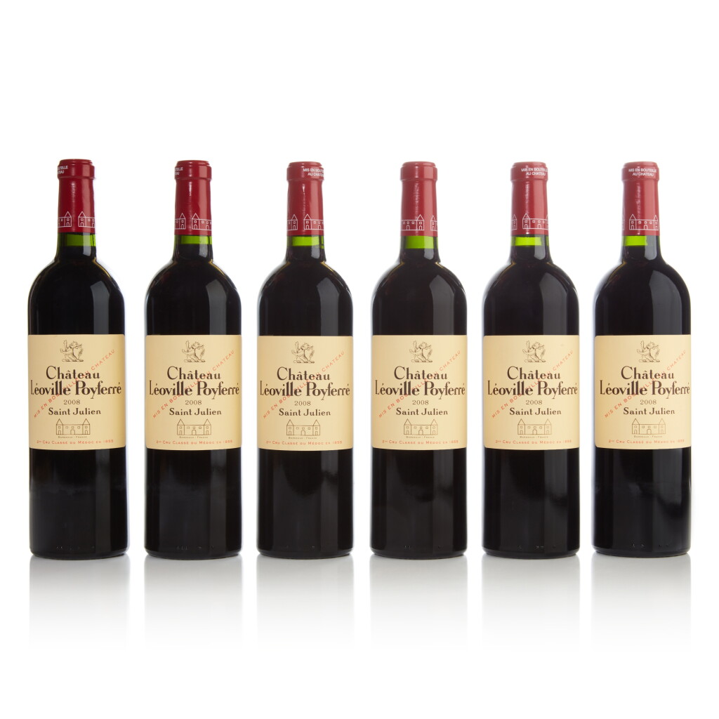 View full screen - View 1 of Lot 268. Château Léoville Poyferré 2008 (12 BT).