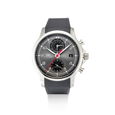 View full screen - View 1 of Lot 109. IWC | PORTUGUESE YACHT CLUB, REFERENCE IW 390503, A STAINLESS STEEL CHRONOGRAPH WRISTWATCH WITH DATE, CIRCA 2018.