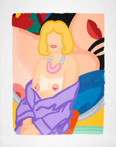 View full screen - View 1 of Lot 94. Claire Sitting with Robe Half Off (Vivienne).