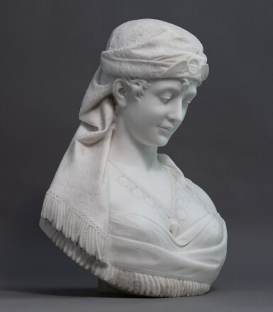 View full screen - View 1 of Lot 84. Bust of Cleopatra .