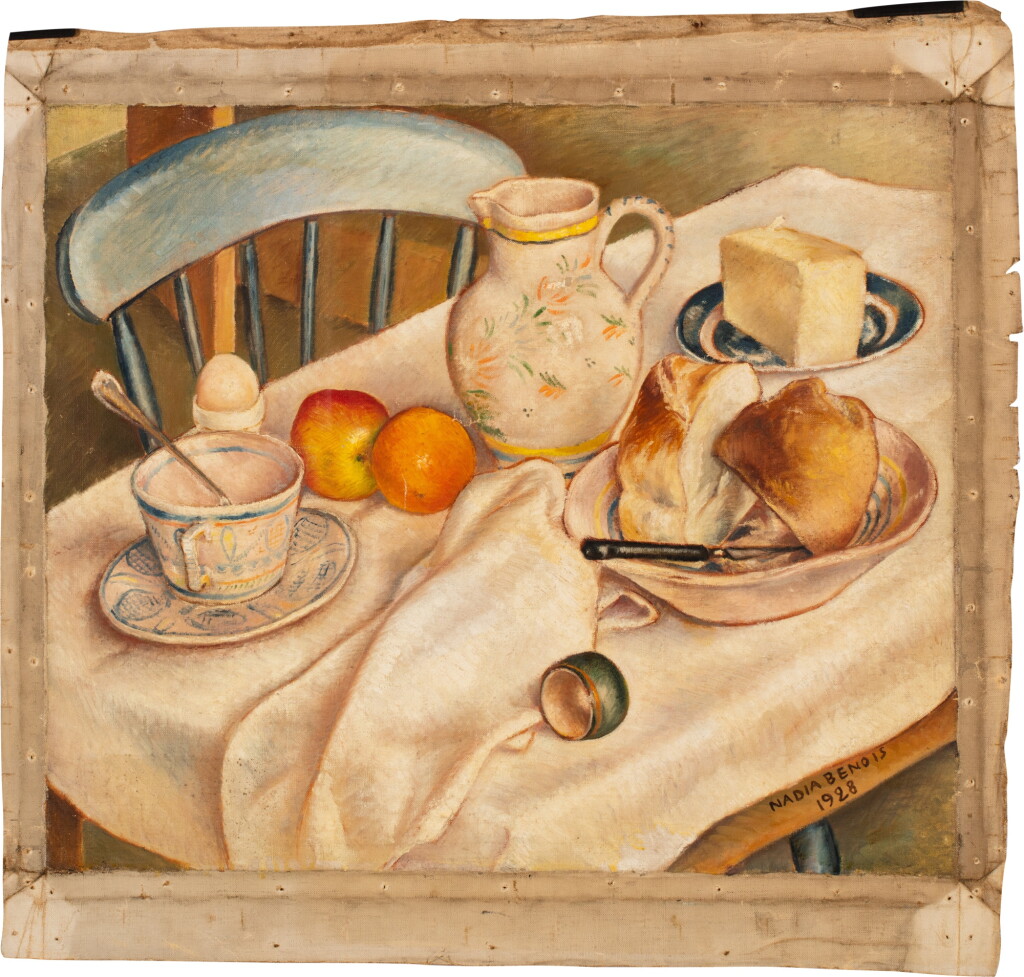 View full screen - View 1 of Lot 123. The Breakfast Table | La table du petit déjeuner .