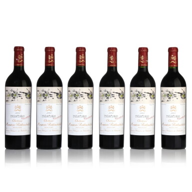 View full screen - View 1 of Lot 114. Château Mouton Rothschild 2005 (12 BT).