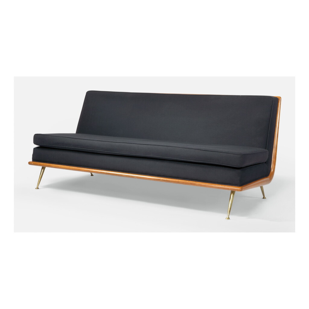 View full screen - View 1 of Lot 210. T.H. ROBSJOHN-GIBBINGS | SOFA, MODEL NO. 1727.