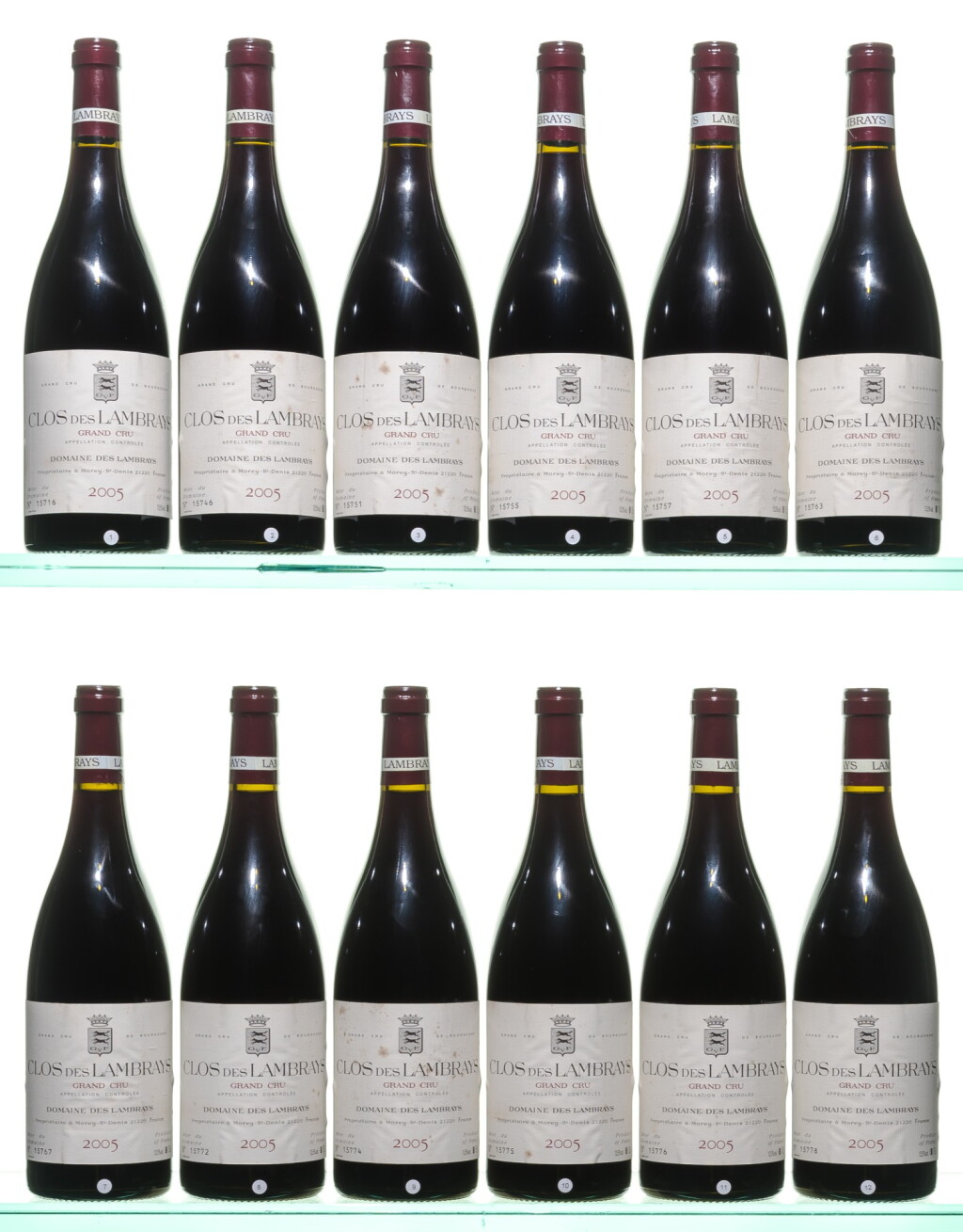 View full screen - View 1 of Lot 924. Clos des Lambrays 2005 Domaine des Lambrays (12 BT).