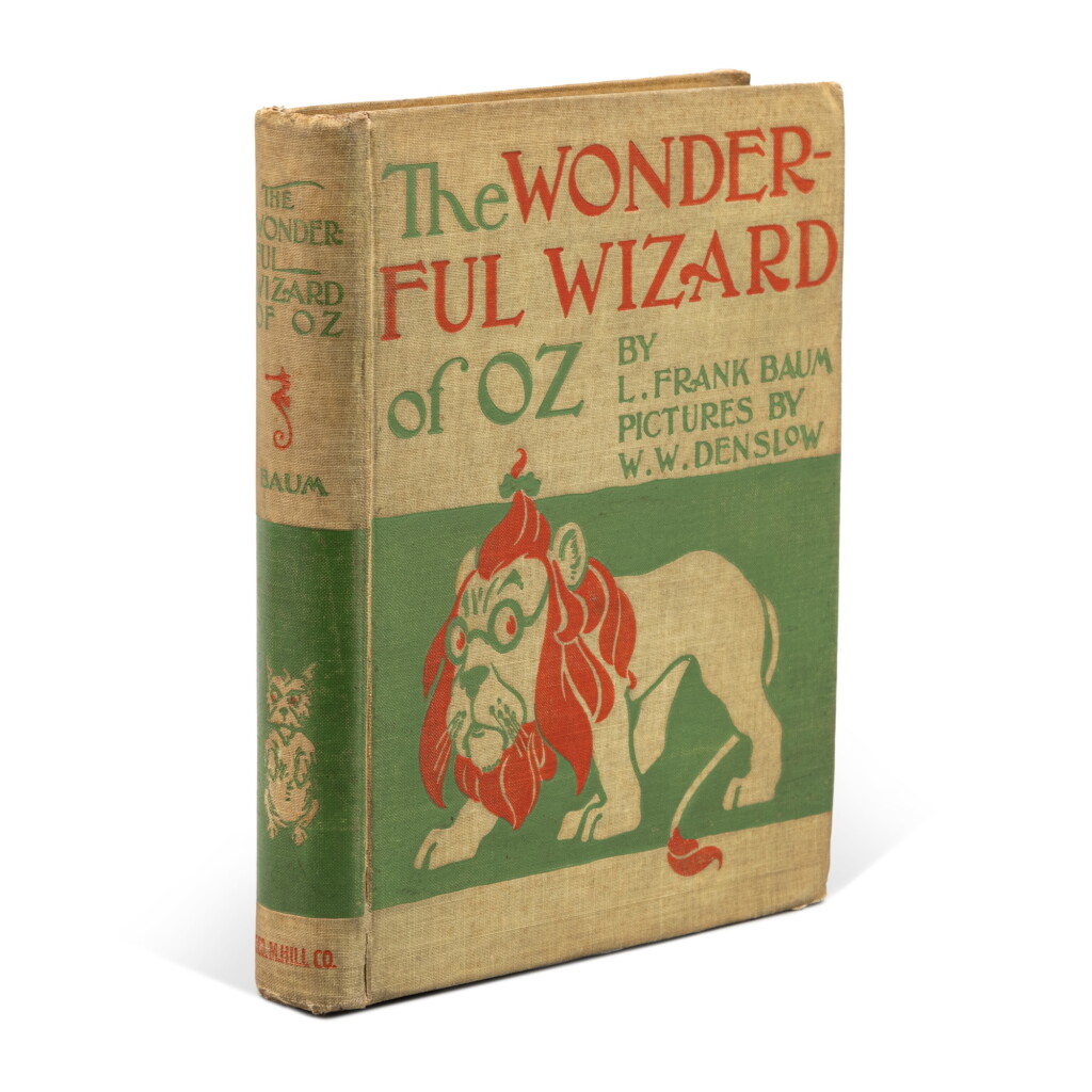 View full screen - View 1 of Lot 2. Baum, L. Frank | The Wonderful Wizard of Oz; first edition, presentation copy.