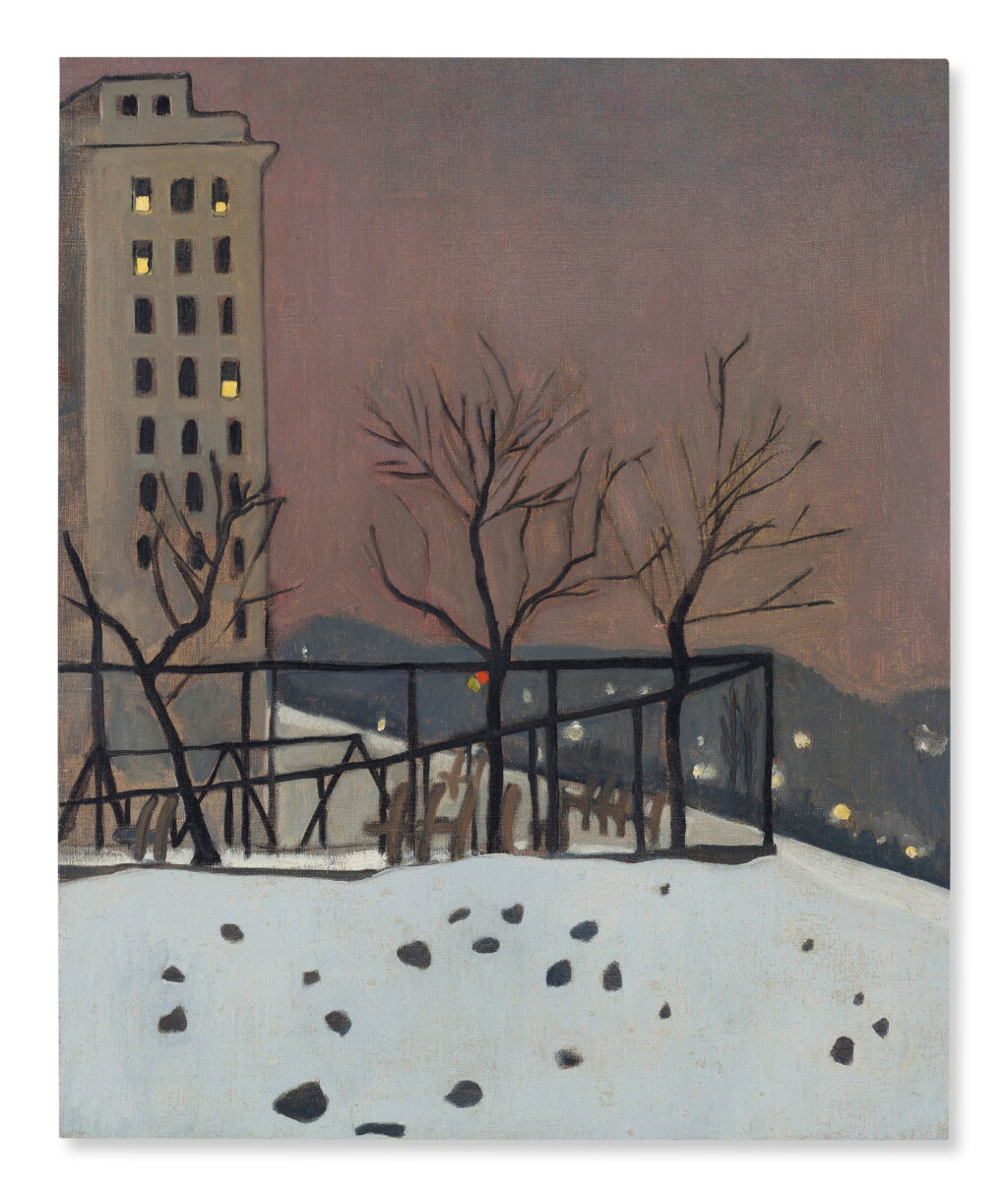 View full screen - View 1 of Lot 424. Snow Scene.