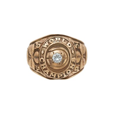 View full screen - View 1 of Lot 48. Bob Cousy Boston Celtics 1957 NBA Championship Ring | Celtics First Championship.
