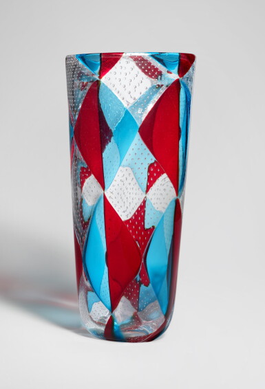 View full screen - View 1 of Lot 753. "Intarsio" Vase.