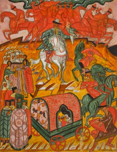 View full screen - View 1 of Lot 48. Falcon Hunt.