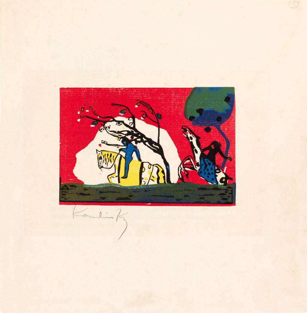 View full screen - View 1 of Lot 409. WASSILY KANDINSKY | KLÄNGE (ROETHEL 71-74, 85, 95-140, 142-146).