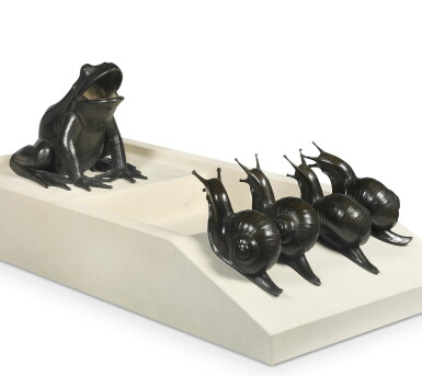 View full screen - View 1 of Lot 144. Edouard Marcel Sandoz, 1881-1971 | L'Attaque.