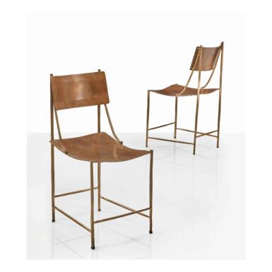 View full screen - View 1 of Lot 156. Pair of Chaises de Carlo.