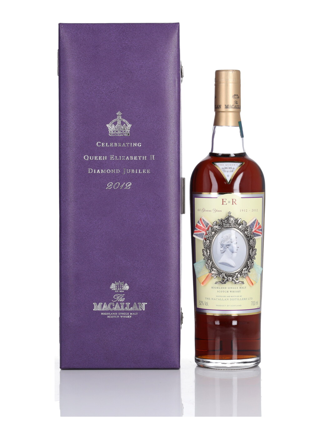 View full screen - View 1 of Lot 19. The Macallan The Queen's Diamond Jubilee 52.0 abv NV (1 BT 70cl).