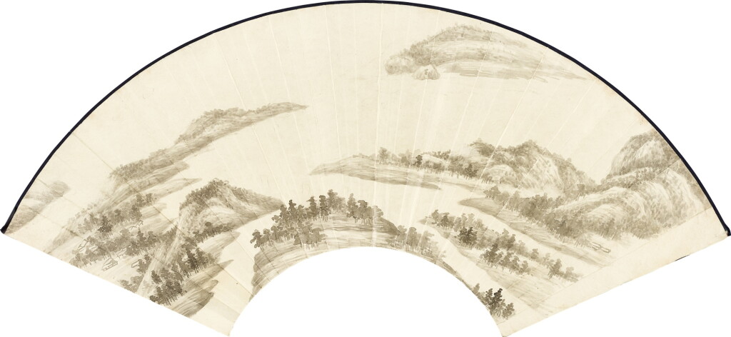 View full screen - View 1 of Lot 8073. 張大千 江山無盡 | Chang Dai-chien, Lush Mountains by the River.