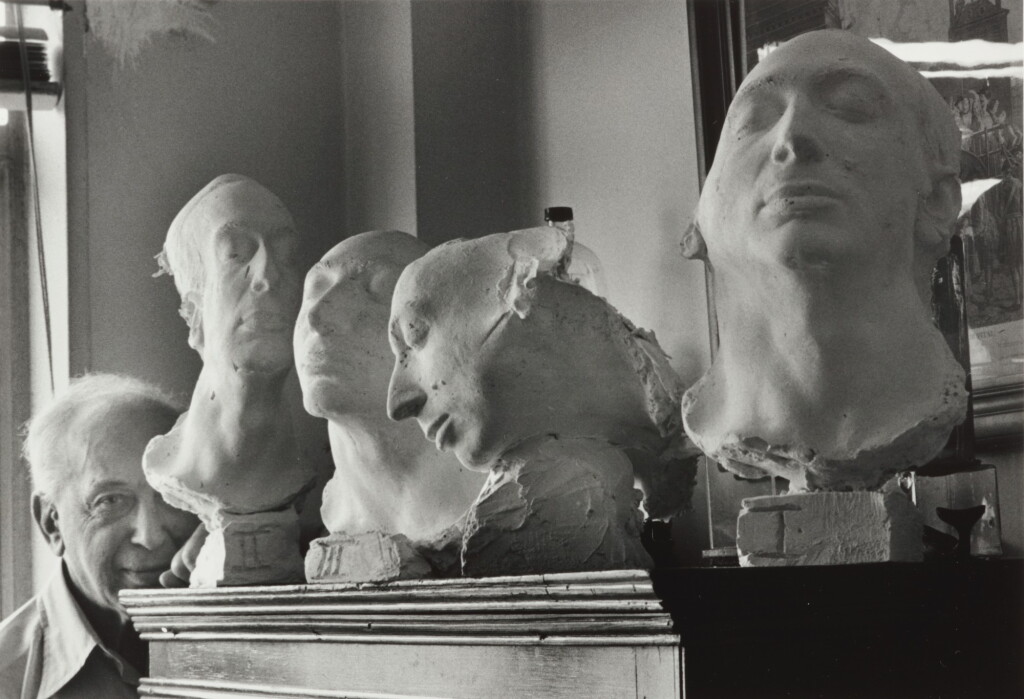 View full screen - View 1 of Lot 57. Self-Portrait with Life Masks.
