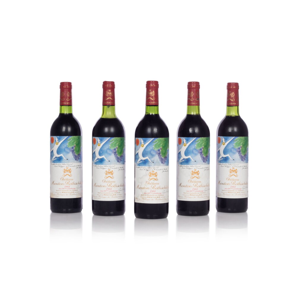 View full screen - View 1 of Lot 764. Château Mouton Rothschild 1982 (10 BT).