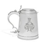 American Silver Tankard, Underhill & Vernon, New York, Circa 1790