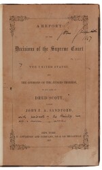 Scott, Dred — Benjamin C. Howard | "No Rights Which the White Man was Bound to Respect"