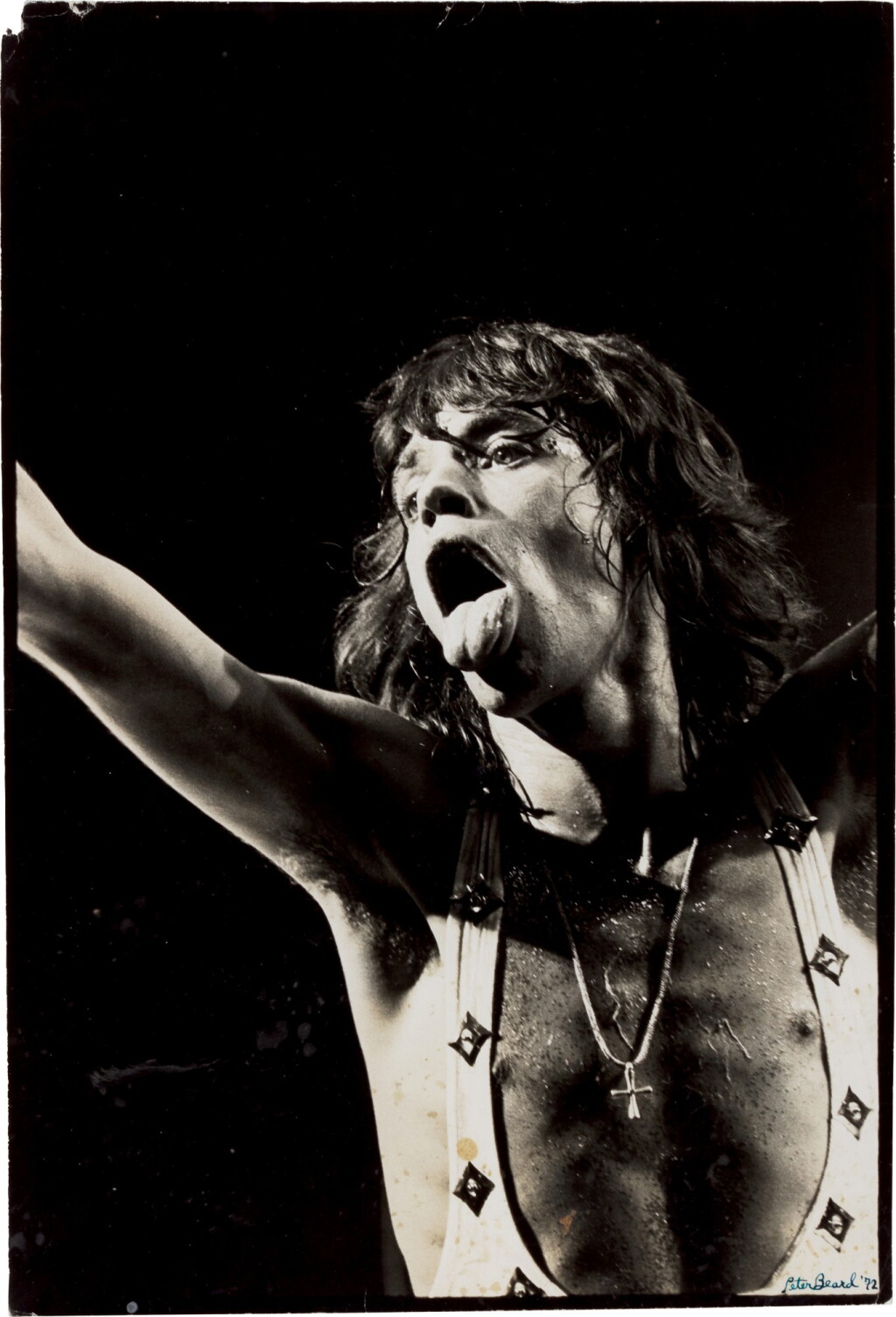 View full screen - View 1 of Lot 145. Mick Jagger, 1972.