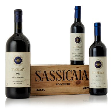View full screen - View 1 of Lot 8446. Sassicaia 2009 (12 BT).