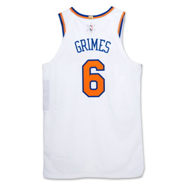 View full screen - View 1 of Lot 93. Quentin Grimes ‘Christmas Day’ New York Knicks 2023-2024 Game Worn Association Edition Jersey.