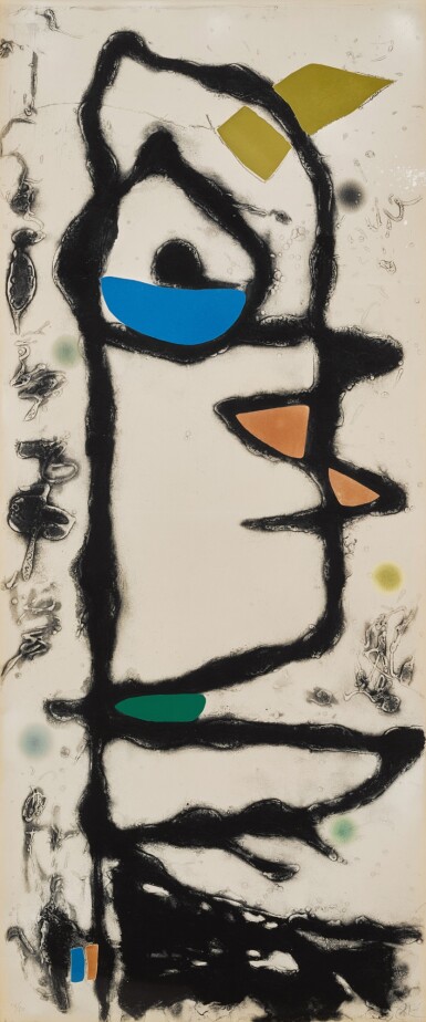 View full screen - View 1 of Lot 5875. Joan Miró 胡安・米羅 | Barcelona: One Plate (Dupin 604; see Cramer Books 173)《巴塞隆納:單幅版畫》(杜平604;參見克萊默圖書173).