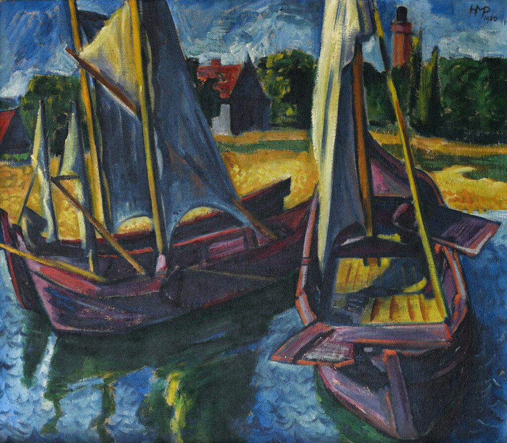 View full screen - View 1 of Lot 215. Keitelkähne (Barges); Frank mit Kindermädchen Anna Gärtner (Frank with his Nanny Anna Gärtner) – reverse.