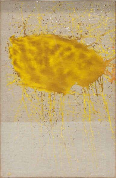 View full screen - View 1 of Lot 21. Yellow and Brown Device.